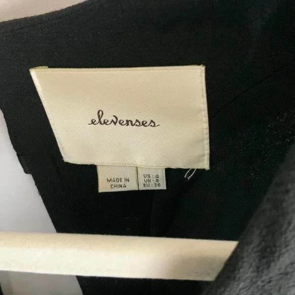 Anthropologie Elevenses Lexa Ruffle Romper Size 4 - Picture 6 of 9